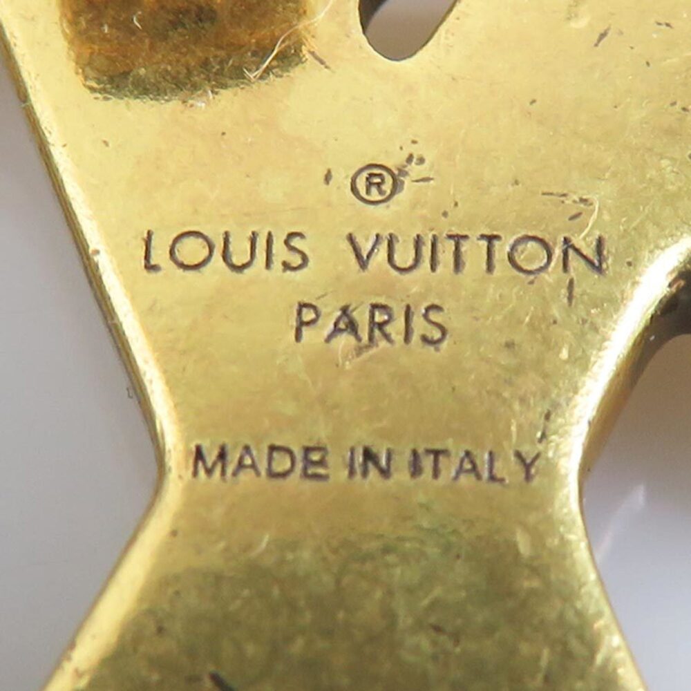 LOUIS VUITTON Gold Necklace - Picture 5 of 8